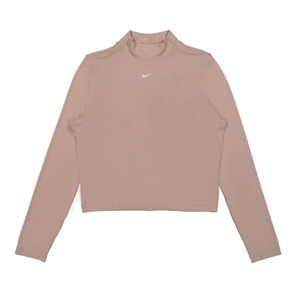 Sportswear Essential Ribbed Mock Long Sleeve T-Shirt
